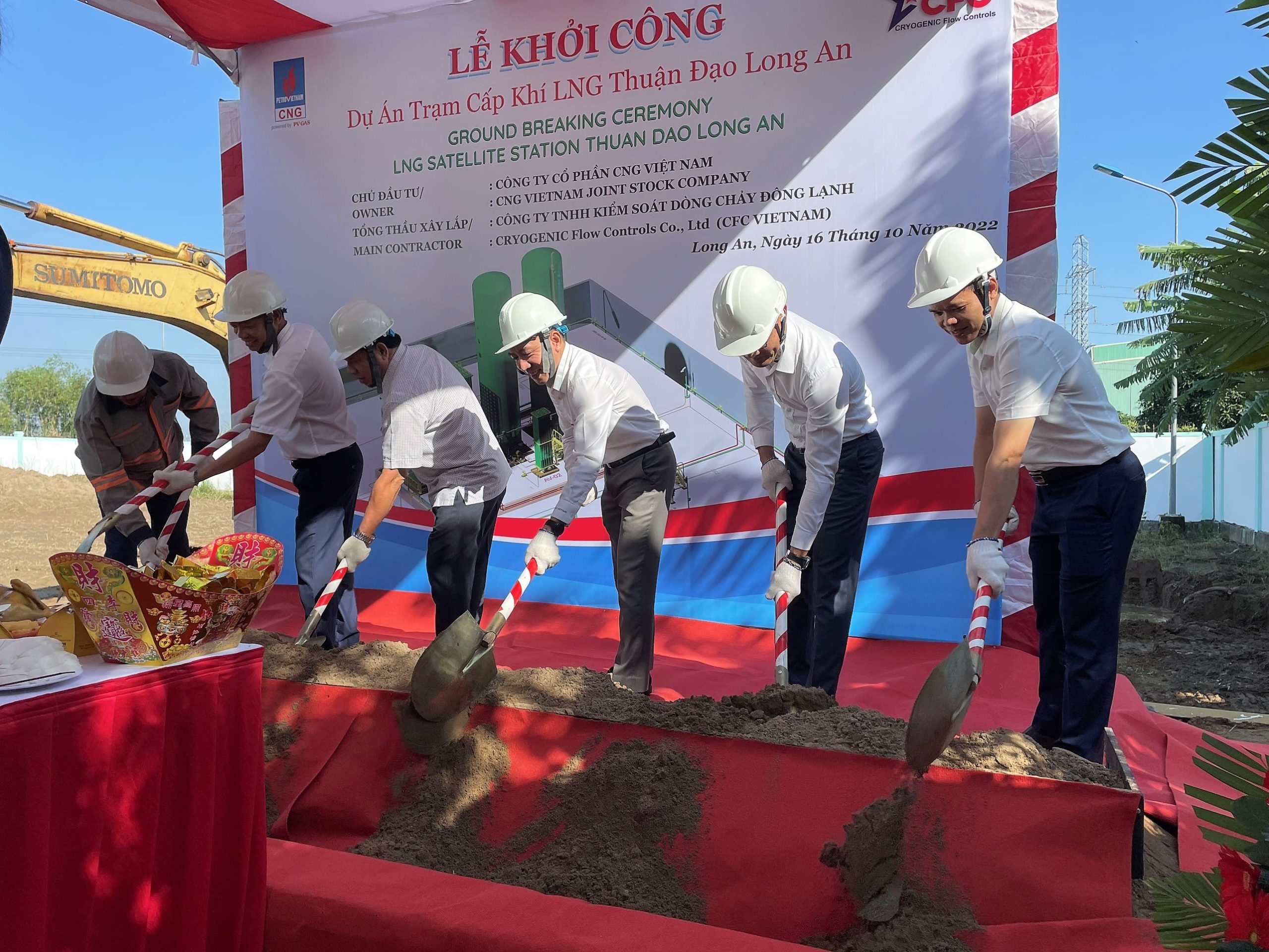 Trạm cấp LNG tại KCN Thuận Đạo
