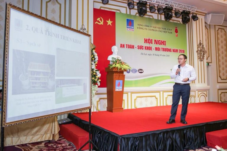 Công ty CP CNG Việt Nam tổ chức Hội nghị An toàn - Sức khỏe – Môi trường năm 2018