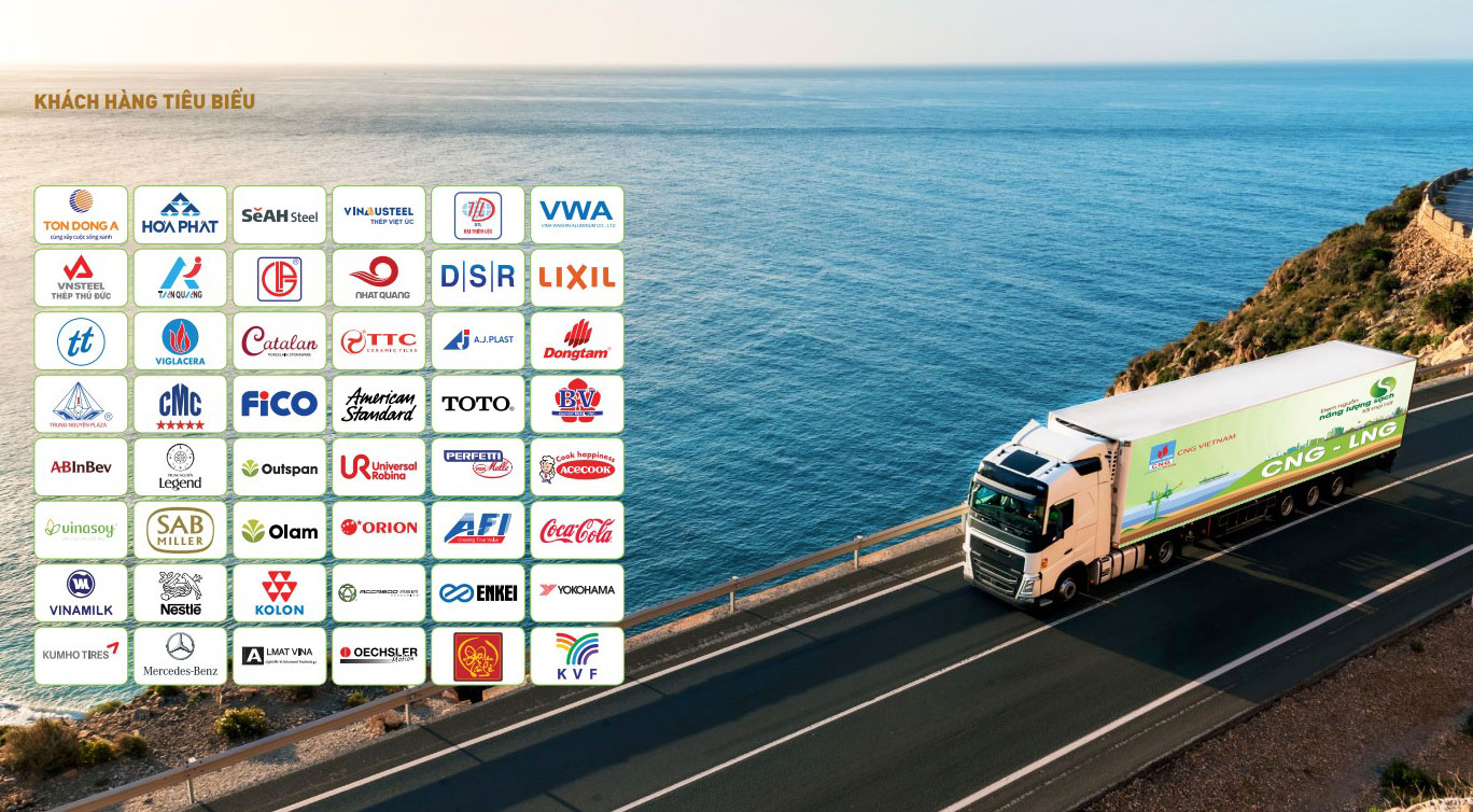 Khách hàng sử dụng LNG của CNG Việt Nam