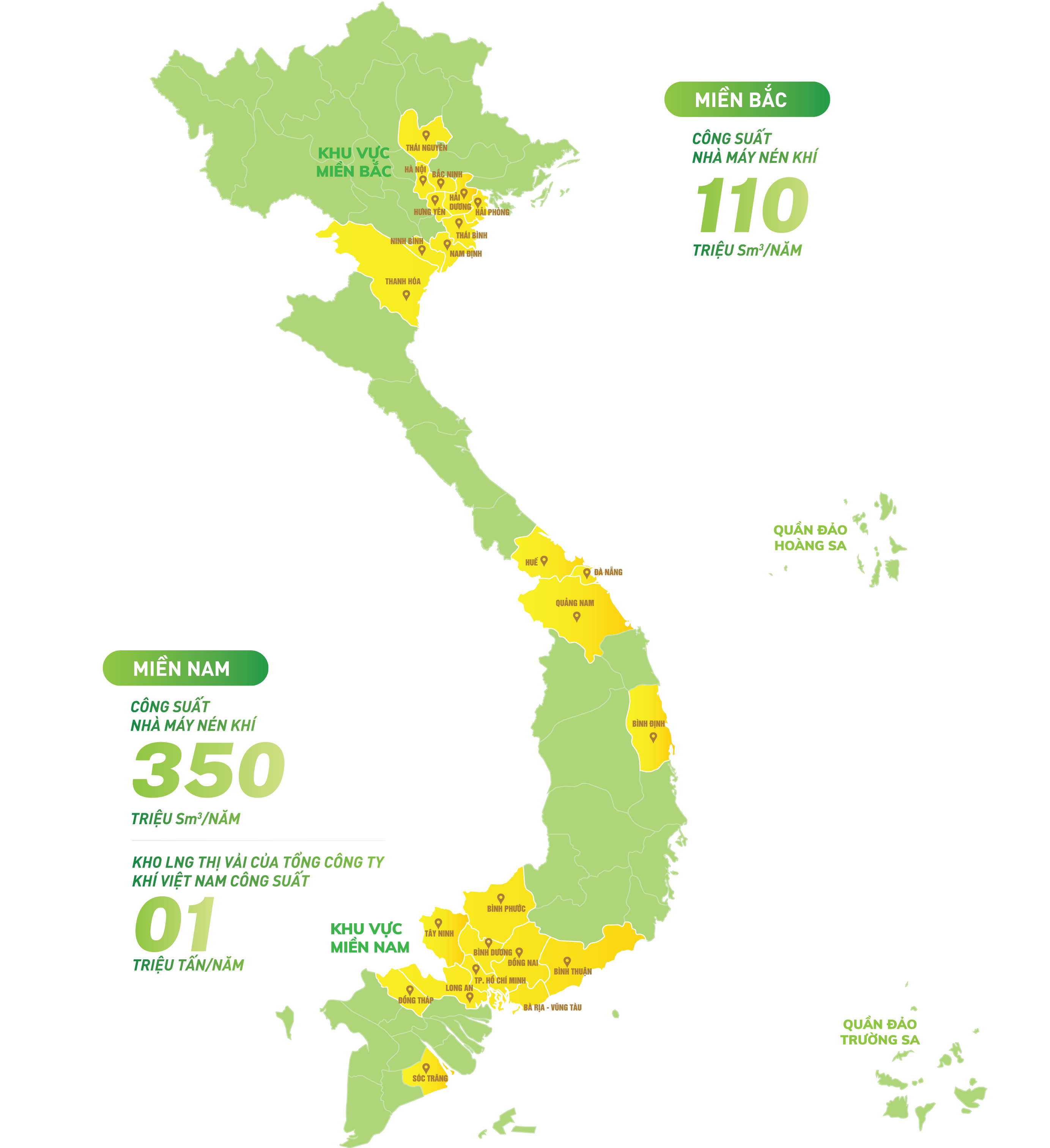 Bản đồ thị phần CNG Việt Nam 2025