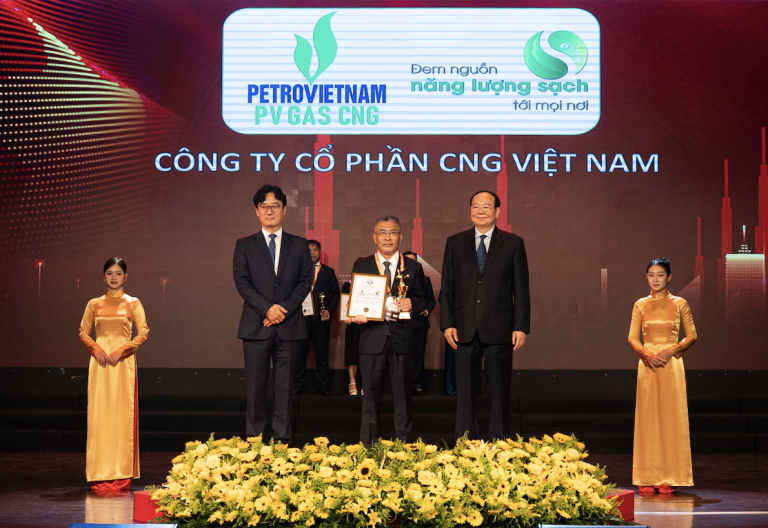 Công ty Cổ phần CNG Việt Nam tự hào đón nhận giải thưởng “Thương hiệu – Nhãn hiệu được yêu thích nhất 2025”