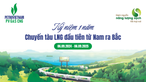 Kỷ niệm 1 năm chuyến tàu LNG đầu tiên từ Nam ra Bắc