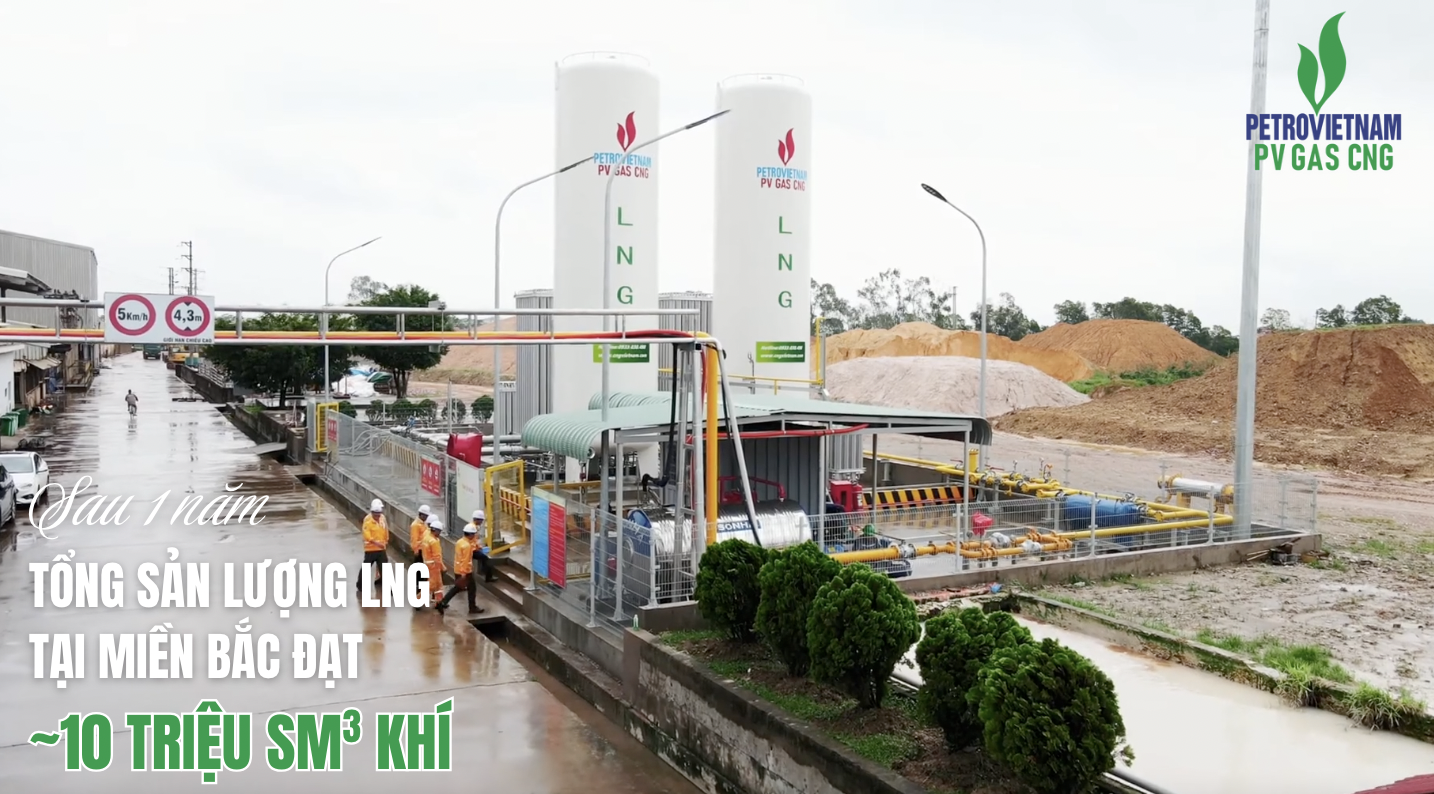 Kết quả sau 1 năm cung cấp LNG tại thị trường miền Bắc