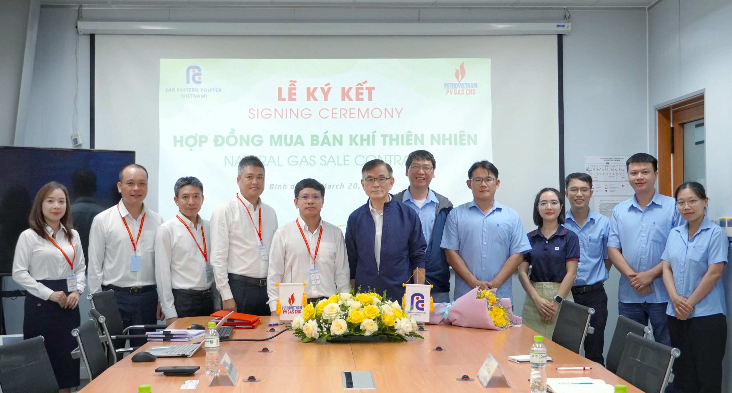 CNG Việt Nam ký hợp đồng cấp khí CNG, LNG cho khách hàng Far Eastern Polytex (Việt Nam)