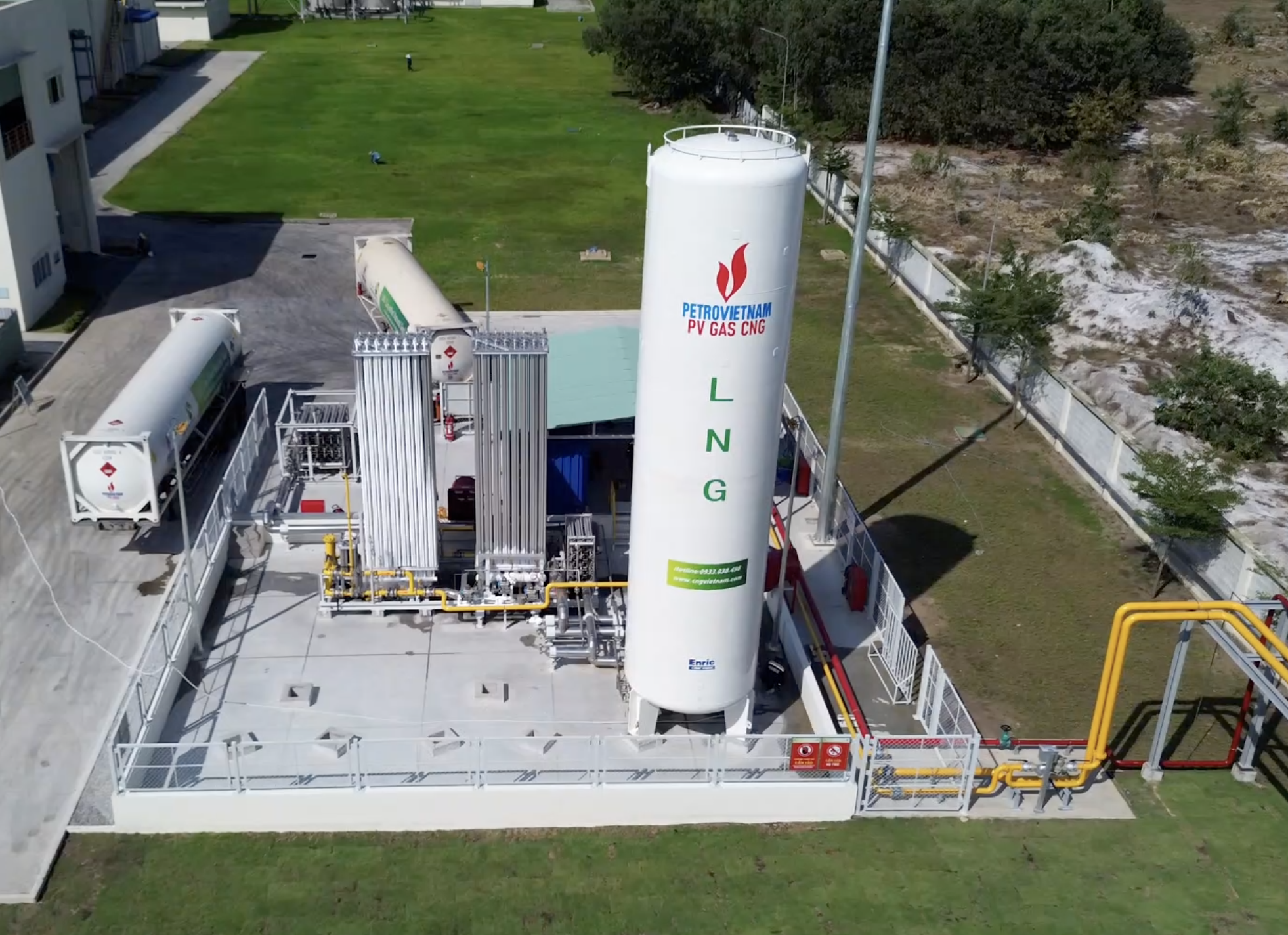 CNG Việt Nam cấp khí cho khách hàng HS Hyosung Quảng Nam