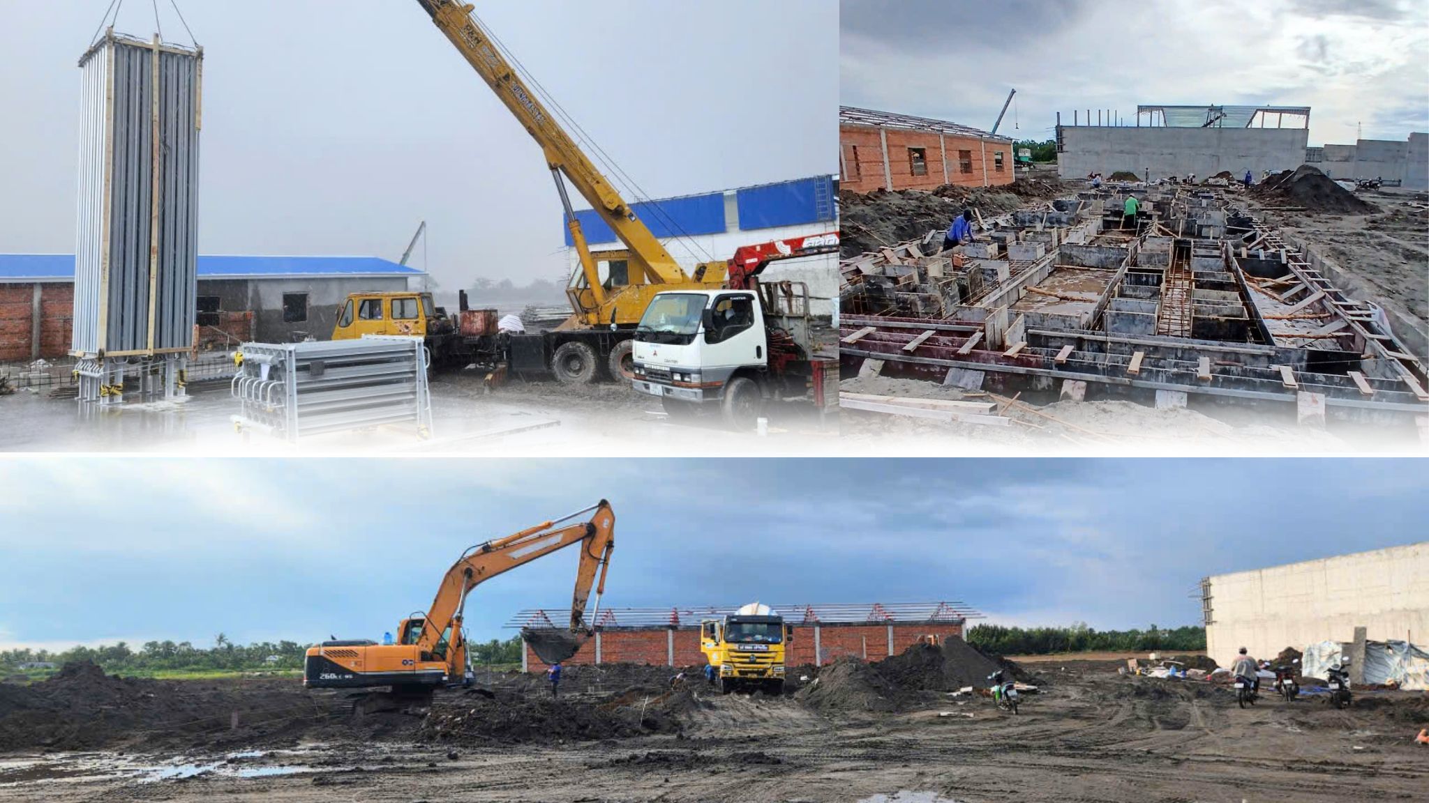 Hình ảnh CNG Việt Nam thi công dự án cấp khí LNG cho nhà máy gạch men Cát Tường