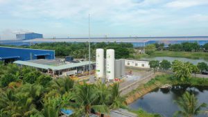 Quy mô nhà máy gạch men và trạm cấp CNG - LNG tích hợp tại Đồng Tháp