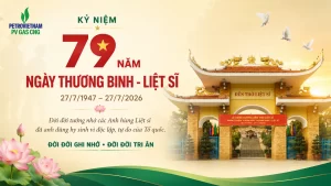 PV GAS CNG kỷ niệm ngày thương binh liệt sĩ 27/7